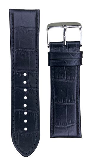 Full Padded Calf Leather Watch Strap