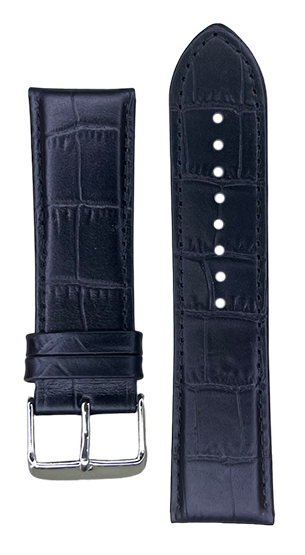 Full Padded Calf Leather Watch Strap