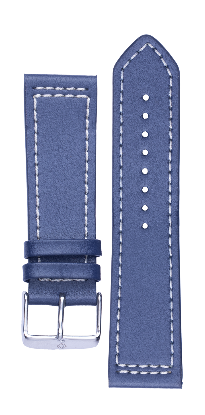 Stitched PU Leather Watch Strap – Cut Edge