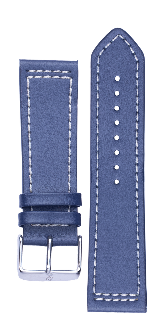 Stitched PU Leather Watch Strap – Cut Edge