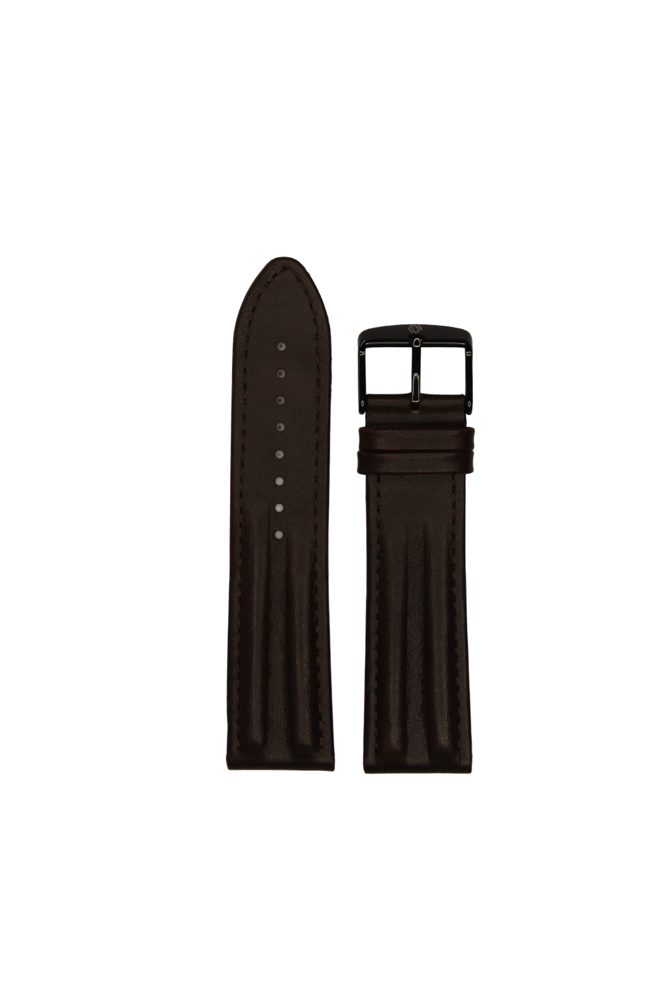 Double Padded  Stitched Leather Watch Strap – Remborde Edge, Quick Release GL
