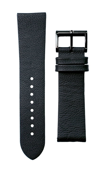 Cut-edge-leather-watch-strap-flat-remborde-quick-release-GL