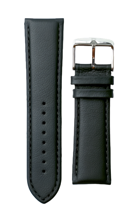 Full Padded Calf Leather Watch Strap
