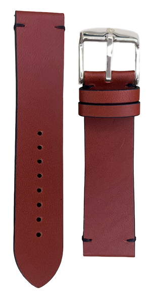 Side Lock Leather Watch Strap – Flat Remborde, Quick Release