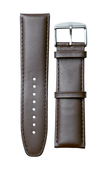 Full Padded PU Leather Watch Strap