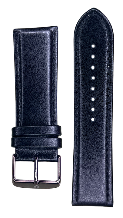 Full Padded PU Leather Watch Strap