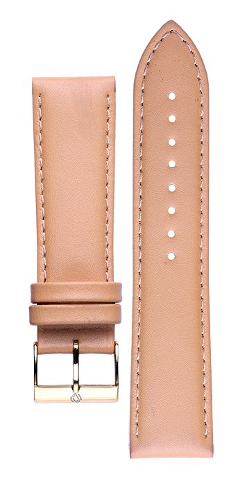 Full Padded PU Leather Watch Strap