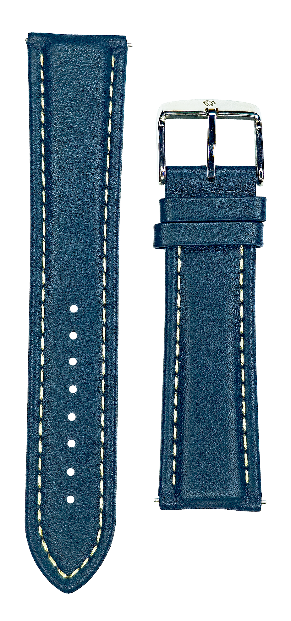 Full Padded PU Leather Watch Strap