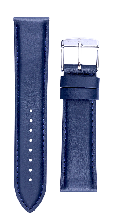 Full Padded PU Leather Watch Strap