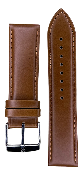 Full Padded PU Leather Watch Strap