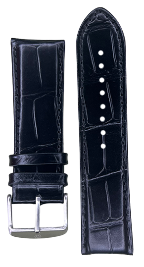 Full Padded Calf Leather Watch Strap