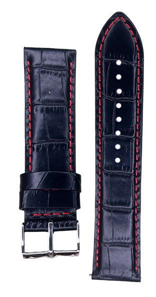 Half Padded Leather Watch Strap – Quick Release, Premium PU Leather.