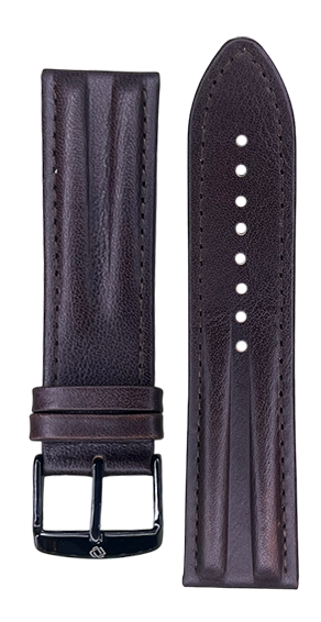 Croc Grain Leather Watch Strap – Double Padded-PL