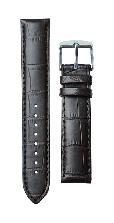 Half Padded Genuine Leather Watch Straps - Special Sizes.
