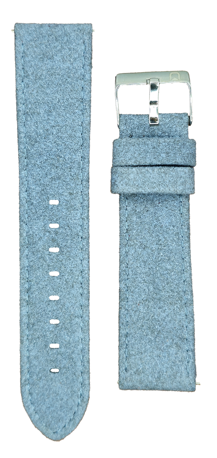 Half Padded Leather Watch Strap – Quick Release, Premium PU Leather.