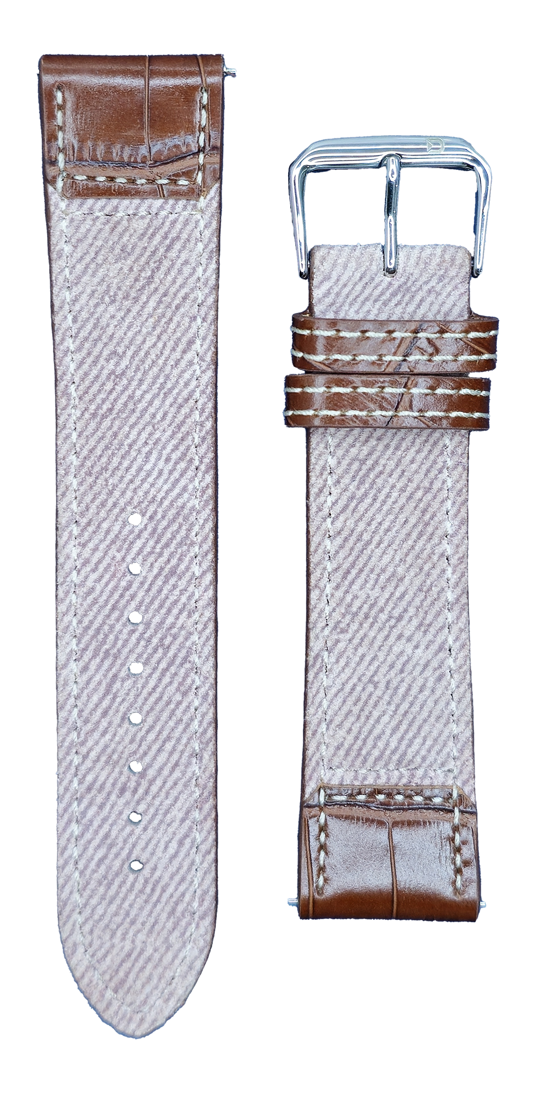 Designer Leather Watch Straps