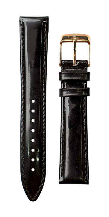 Full Padded PU Leather Watch Strap