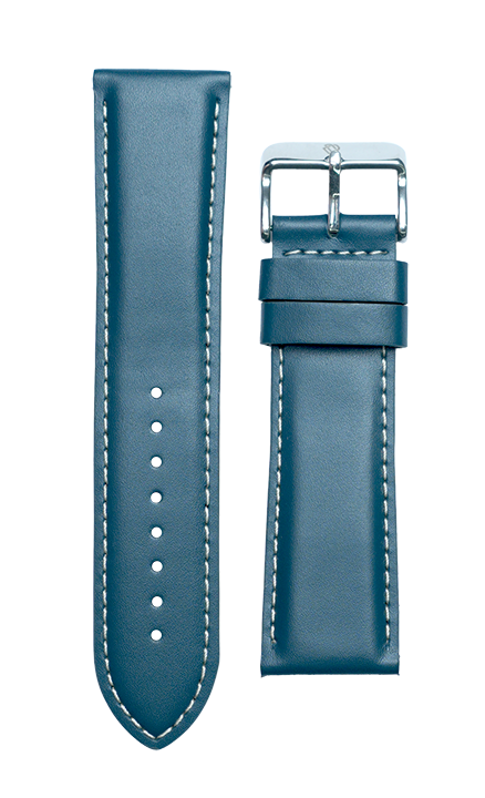 Full Padded PU Leather Watch Strap