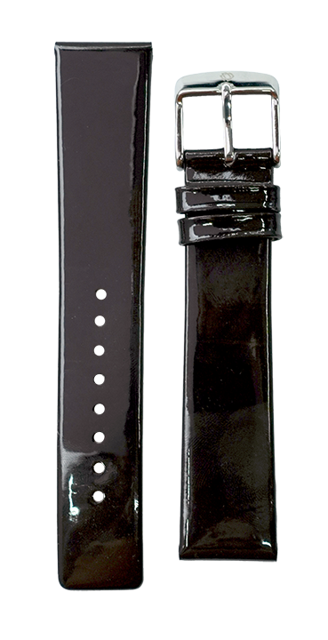 Ultra Slim Leather Watch Strap – Flat Remborde, Quick Release PL